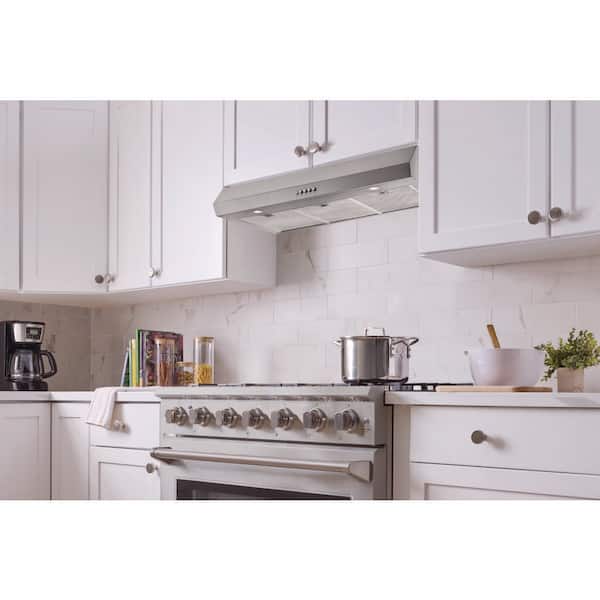 Vissani 36 in. 320 CFM Convertible Under Cabinet Range Hood