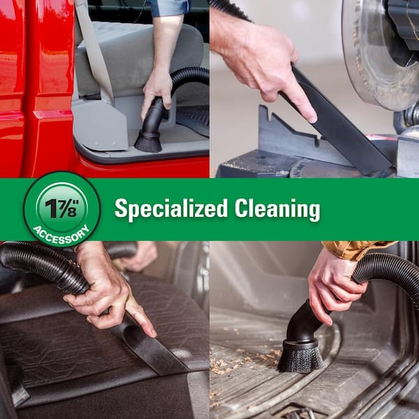 1-7/8 in. Dusting Brush, Crevice Tool Accessory Kit Shop Vacuum Attachments for RIDGID Wet Dry Vacs Hoses and Wands