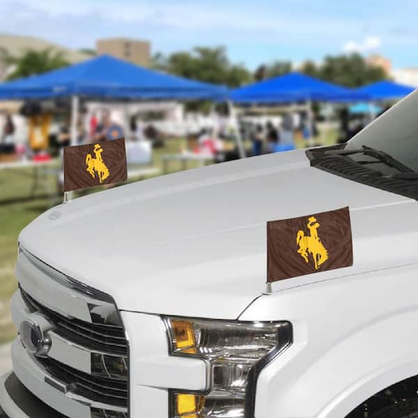 Wyoming Cowboys Ambassador Car Flags