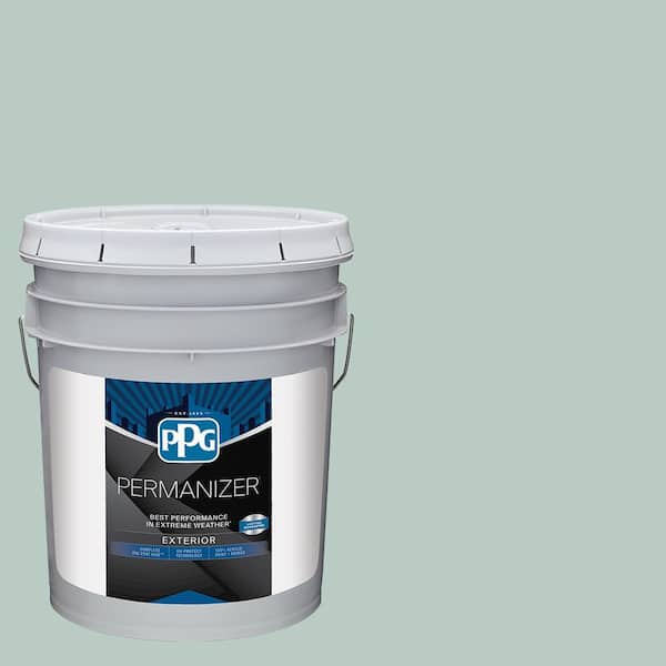 5 gal. PPG1136-4 Blue Shamrock Satin Exterior Paint