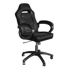 Triumph Black Adjustable High Back Gaming Chair