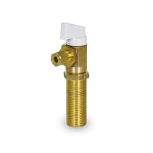 1/2 in. SWT/MIP x 1/4 in. Lead Free Brass Compression Icemaker Replacement Valve