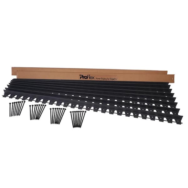 ProFlex 48 ft. Paver Edging Project Kit in Black