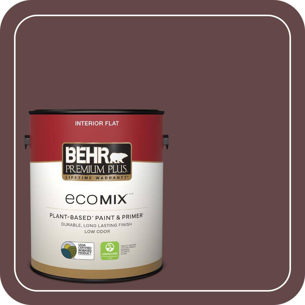 1 gal. #120F-7 Plum Raisin Flat EcoMix Plant-Based Interior Paint & Primer price history on PriceWatchPro