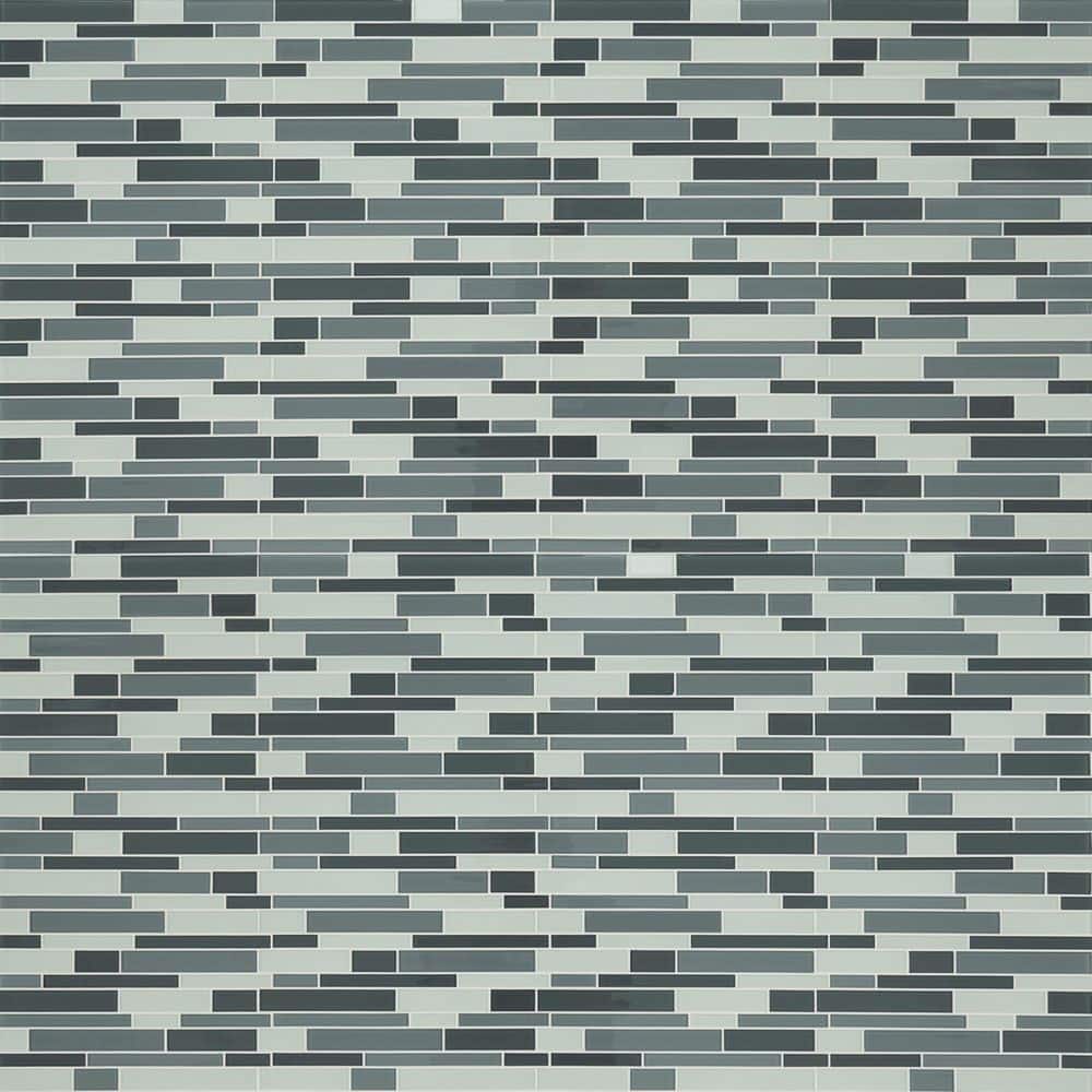 Evergreen 12 in. x 12 in. Glass Mosaic Wall Tile (10 sq. ft. /Case) price history on PriceWatchPro
