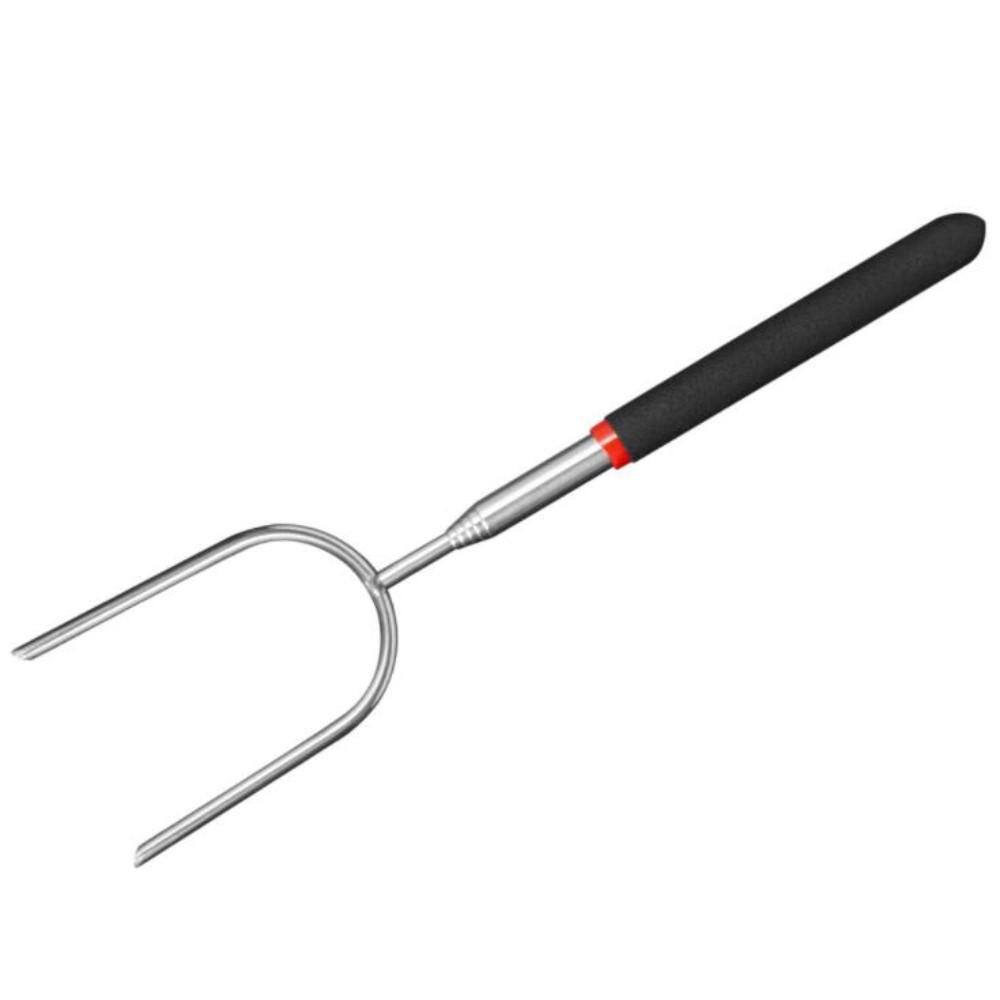 ITOPFOX Stainless Steel Extendable Toasting Fork Outdoor Kitchen