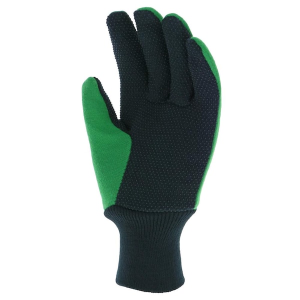 Custom Promotional Canvas Work Gloves with Grip Dots