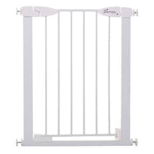29 in. Tall Metal Boston 24 in. to 26.5 in. Wide Slimline Pressure Mounted Auto-Close Baby Gate