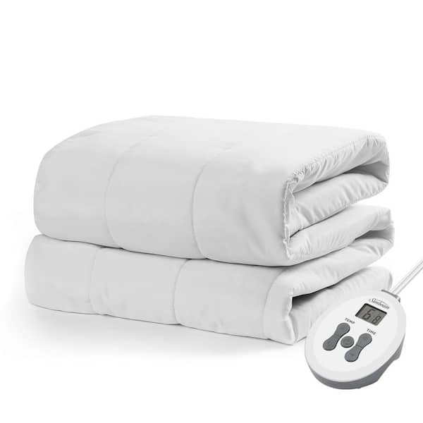 Sunbeam therapeutic zoned heated mattress online pad