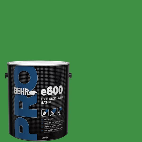 1 gal. #440B-7 Par Four Green Satin Exterior Paint