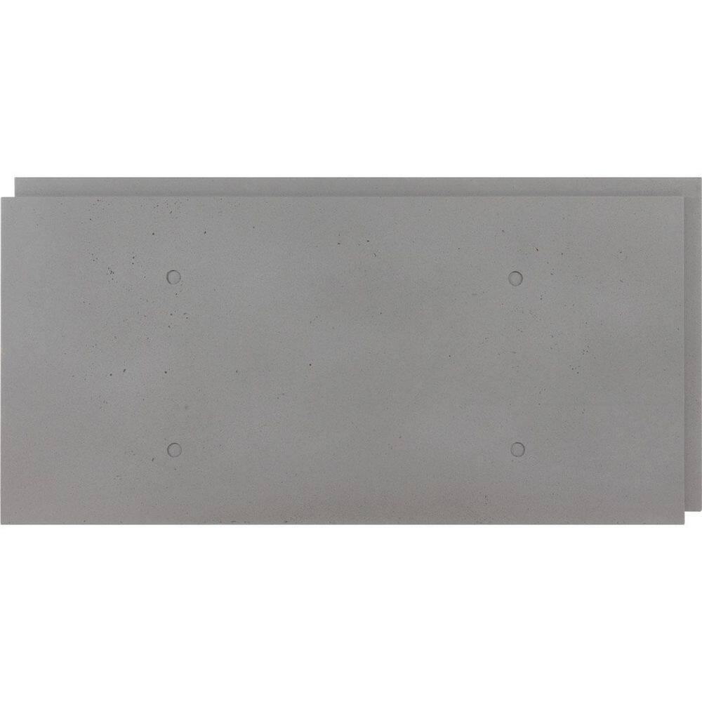 "EverStone Smooth-Face Cinder Block Faux Concrete Panel, 81 1/4""W x 9""H x 1""D, Dune" price history on PriceWatchPro