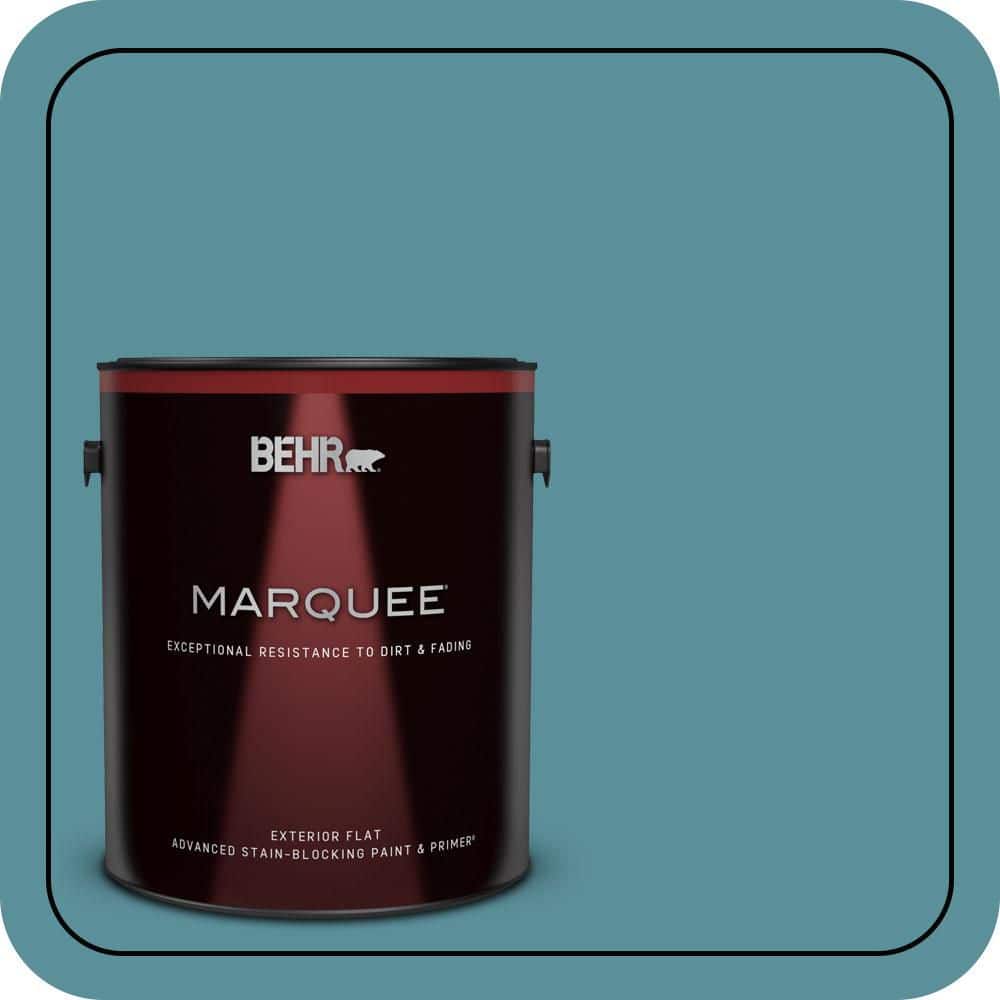 1 gal. Home Decorators Collection #HDC-AC-23A Cabana Blue Flat Exterior Paint & Primer price history on PriceWatchPro