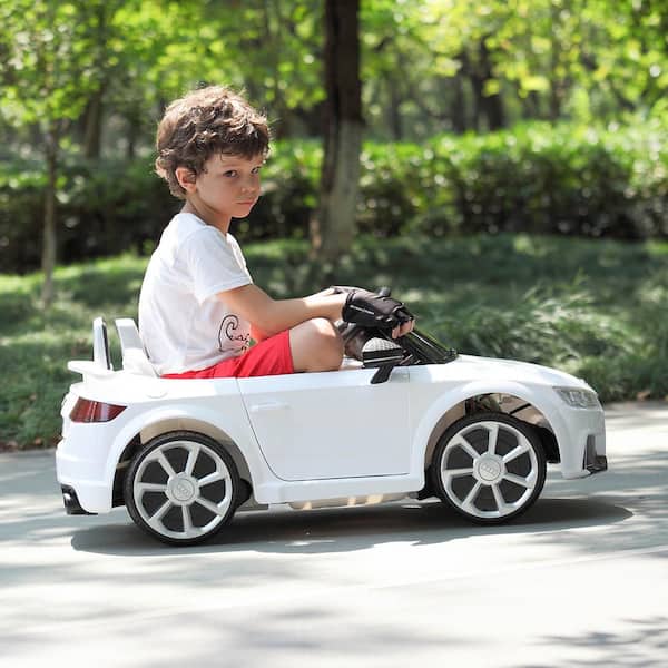 Electric 12v AUDI TT Kids Ride Car Mp3 LED Lights Remote Control Licensed WH for sale online