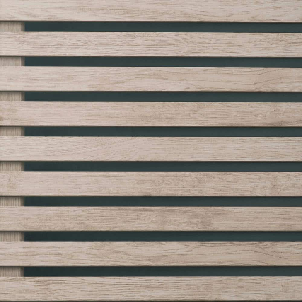 Marlow Brown Wood Slats Matte Non-pasted Paper Wallpaper