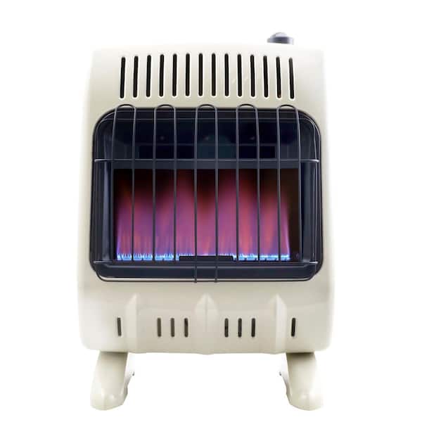 10,000 BTU Vent-Free Blue Flame Propane Heater with Thermostat