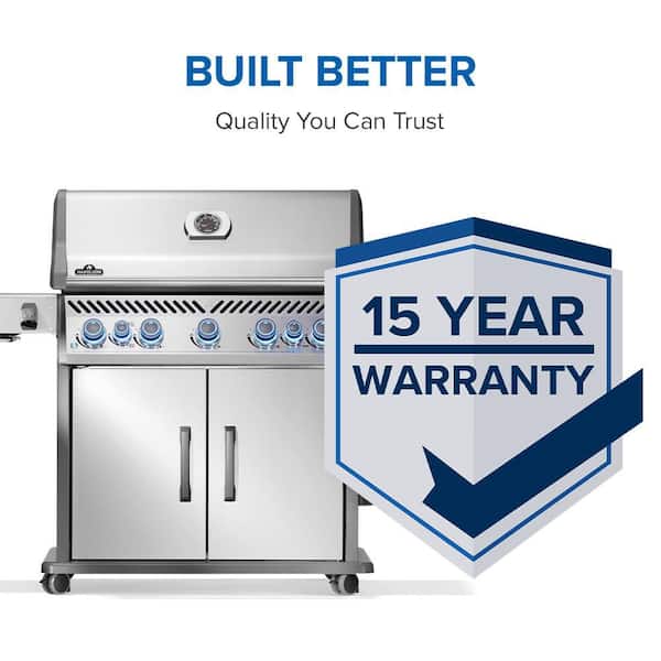 NAPOLEON Rogue Pro-S 625 5-Burner Natural Gas Grill in Stainless