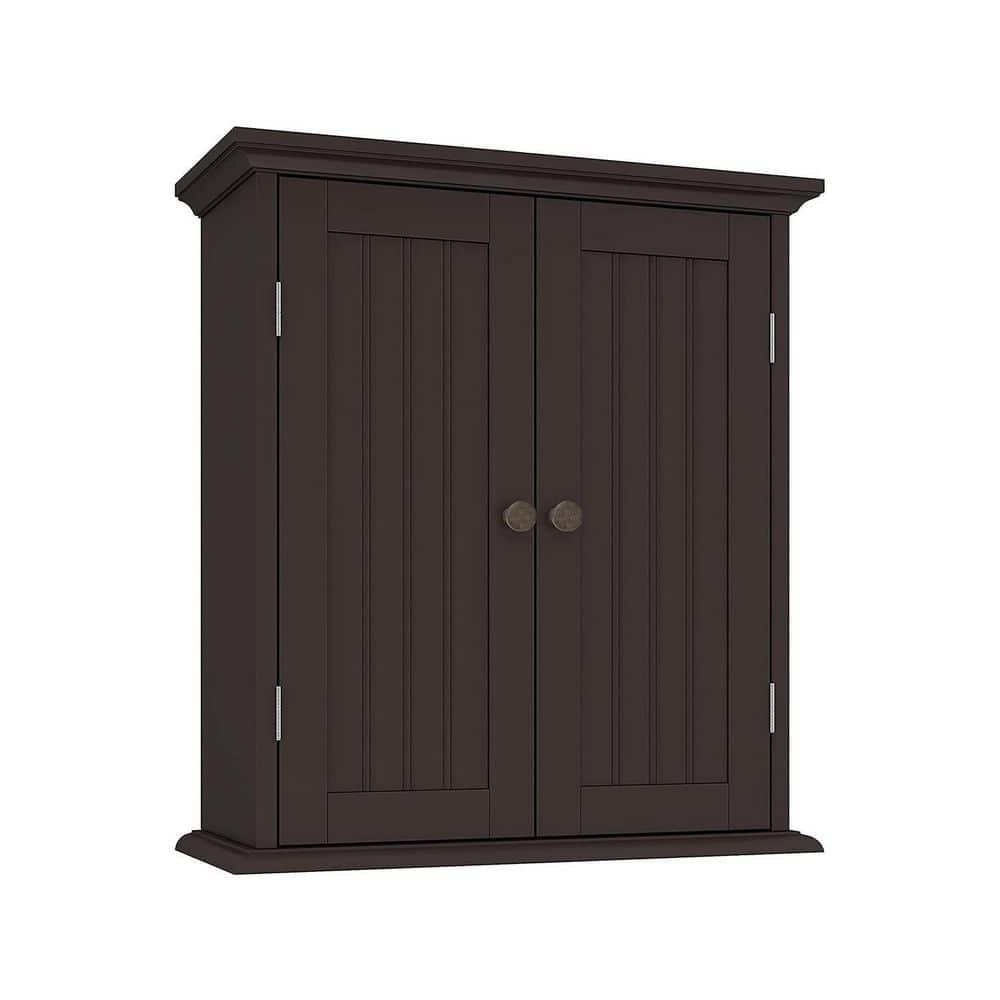 Tileon 21.10 in. W x 24 in. H Medium Rectangular Brown MDF Surface ...