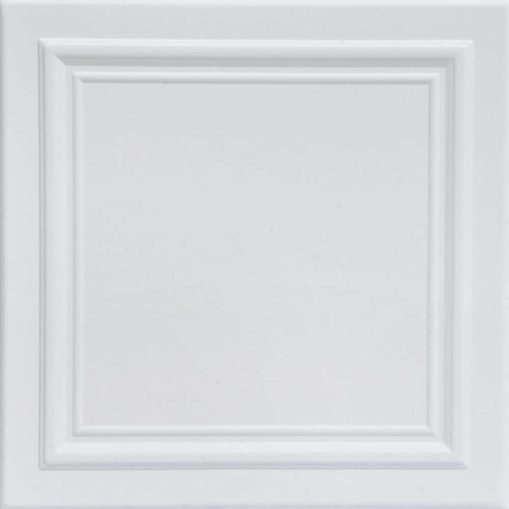 A La Maison Ceilings Line Art Ultra Pure White - Satin (behr) 1.6 Ft. X 