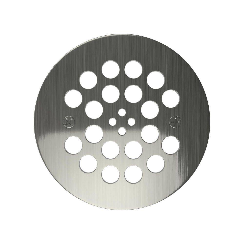 Brushed Nickel 48" x 32" Rectangle Shower Pan with Center Drain