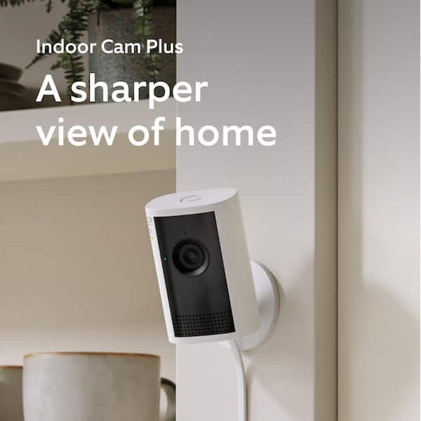 Ring Starter Set with Battery Doorbell and Indoor Cam Plus