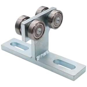 1-5/8 in. Trade Size Steel Electric Hoist Mount 4-Wheel Trolley Assembly with Sealed Bearings for 1-5/8 in Strut Channel