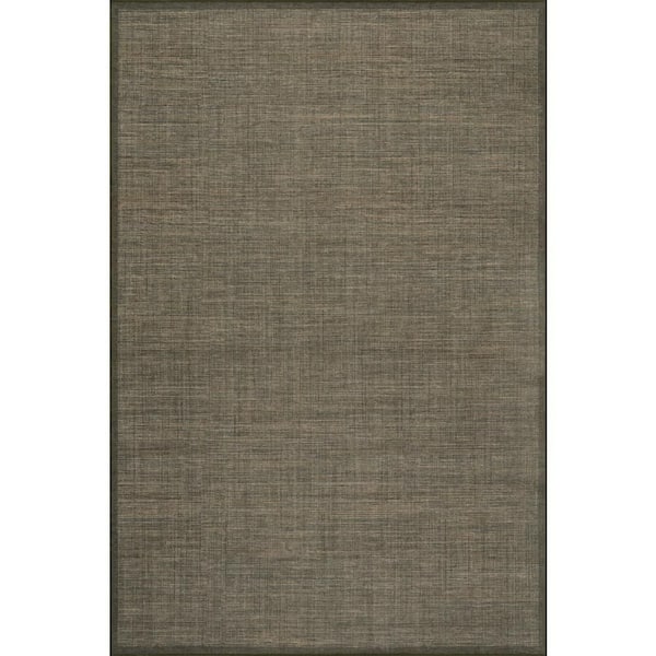 Nate Berkus x Rugs Palmer Modern Solid Washable Green 5 ft. x 8 ft. Indoor Area Rug