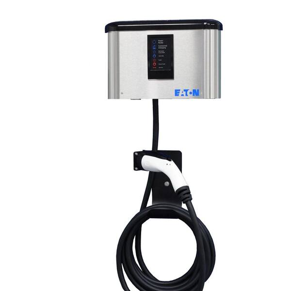 Eaton Level 2 30 Amp Wall Mounted Electric Vehicle Charger (Hardwired)