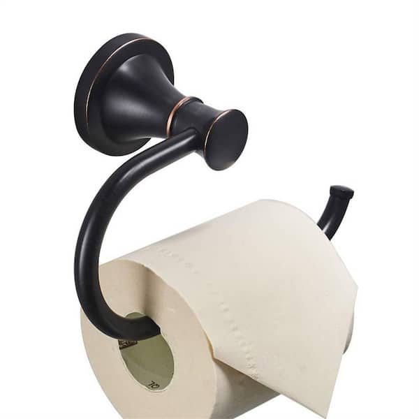 Danco White Wall Mount Spring-loaded Toilet Paper Holder in the