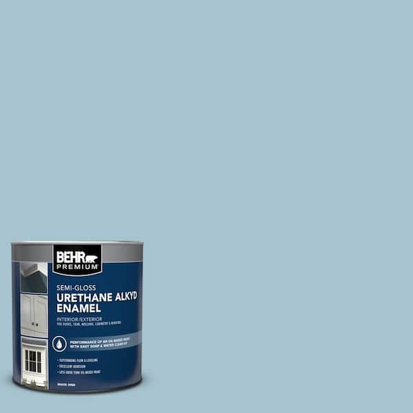 1 qt. #550E-3 Viking Semi-Gloss Enamel Urethane Alkyd Interior/Exterior Paint