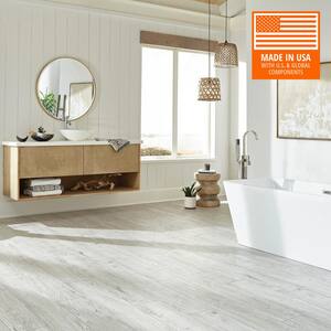 Yountville Oak 7-1/2 in. W Water Resistant Laminate Wood Flooring (18.42 sq. ft./case)