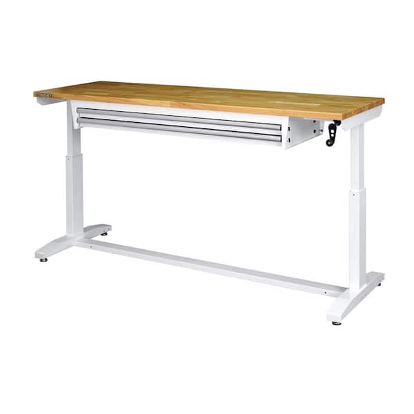 Husky table with drawers discount