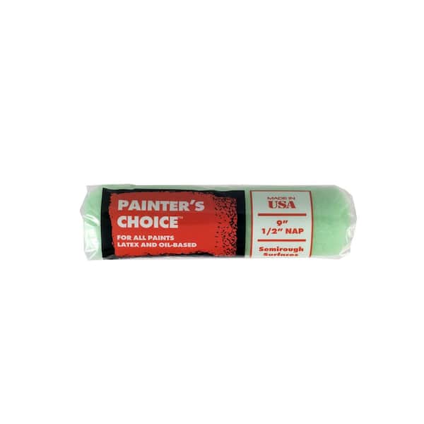 Wooster Painter's Choice 9 in. x 1/2 in. Fabric Medium-Density Roller Cover