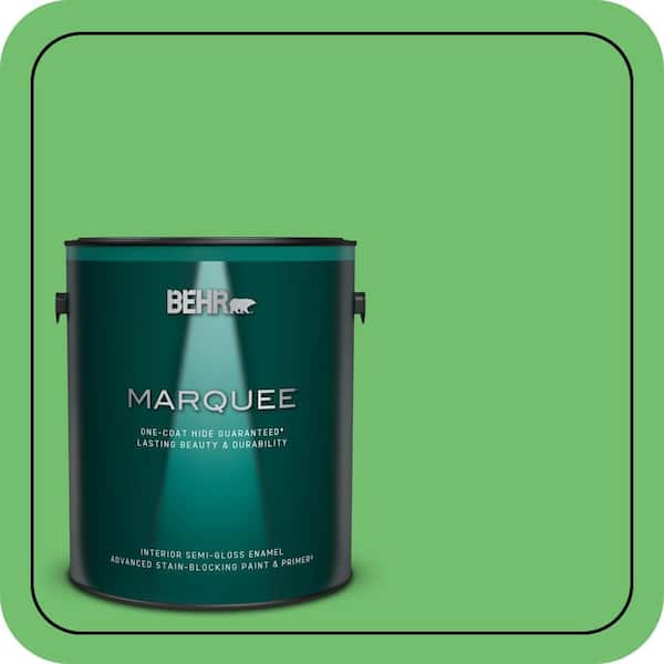 BEHR MARQUEE 1 gal. #440B-5 Dublin Semi-Gloss Enamel Interior Paint & Primer