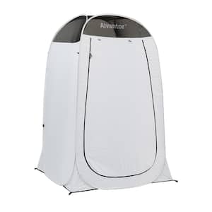 48 in. x 48 in. x 84 in. Shower Tent Portable Pop Up Changing Room Outdoor Shelter, Teflon Coating Fabric, UPF 50+