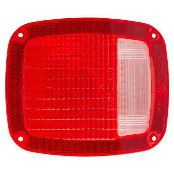 Unbranded Stop Tail Turn Replacement Lens - Red
