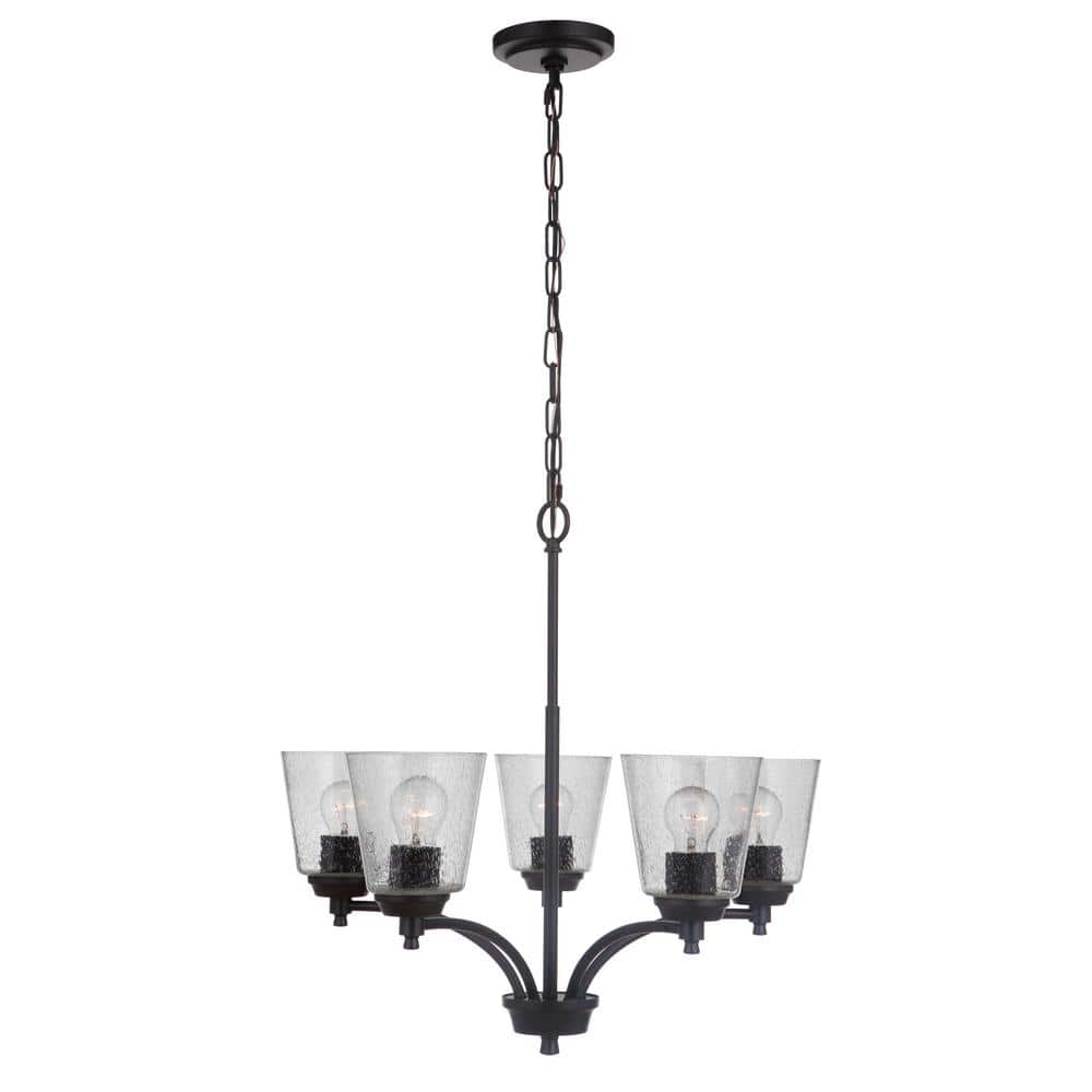 Elegant 24.5" Polished Nickel & Crystal Transitional Chandelier