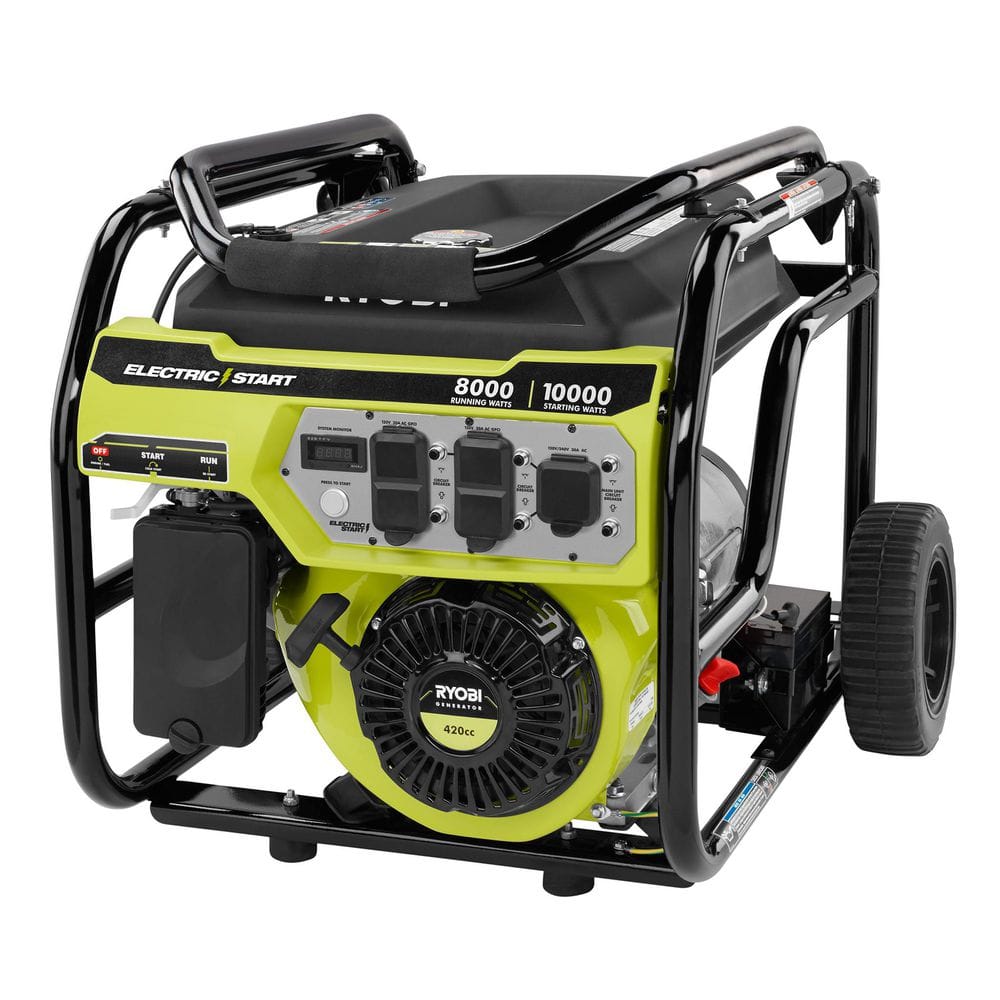 RYOBI 9500-Watt Recoil Start UL Gasoline Powered Portable