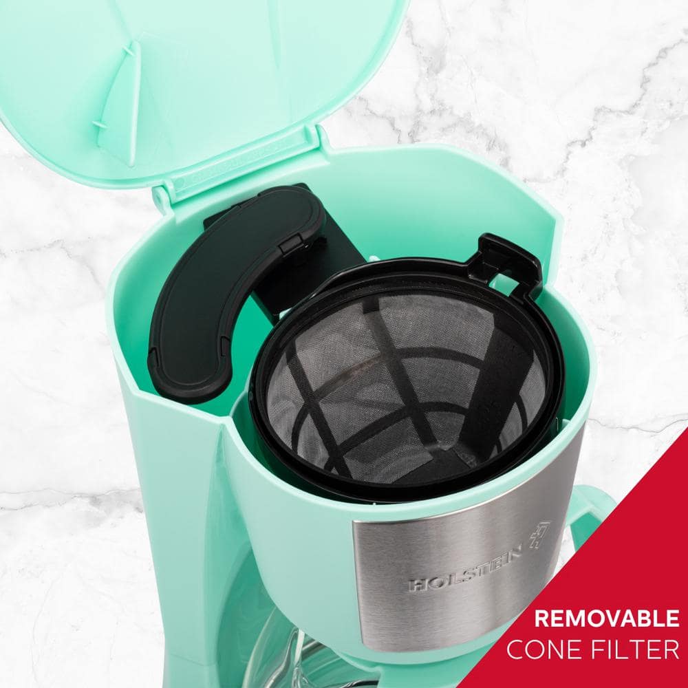 Everyday 5-Cup Mint Coffee Maker