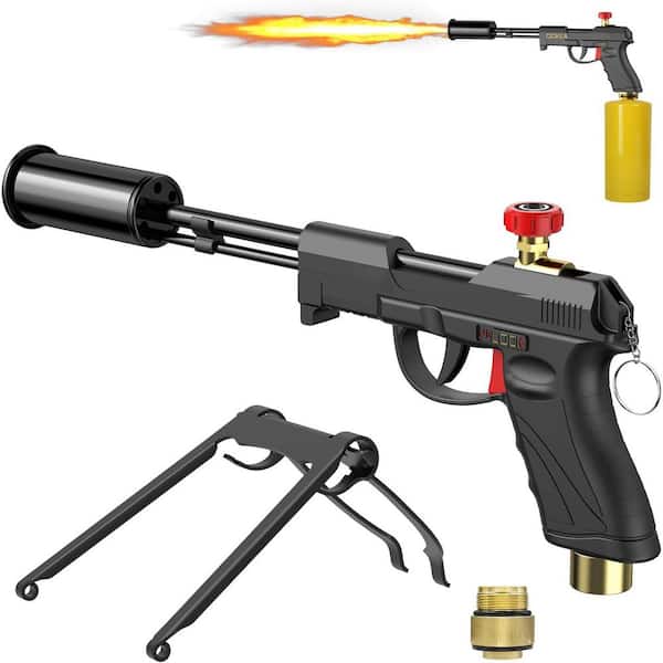 Adrinfly Propane Torch Adjustable 4500° Culinary Grill Torch with Safety Lock 700,000BTU for BBQ Sous Vide and Searing Steak