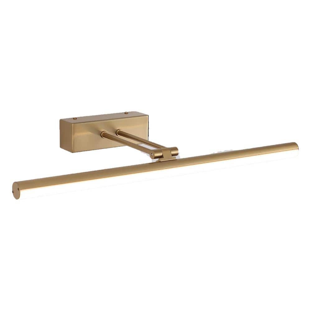Wireless Rechargeable 16 in. Wall Mounted Copper Plated LED