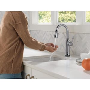 Renaldi Touch2O with Touchless Technology Single Handle Bar Faucet in Lumicoat Arctic Stainless