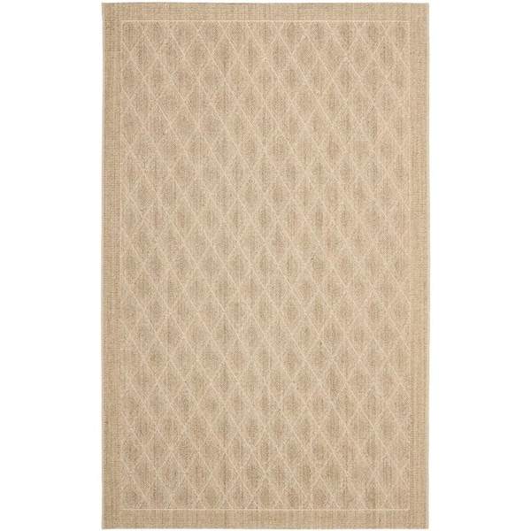 4 Ft X 6 Border Area Rug Pab351a, Beach Pattern Area Rugs