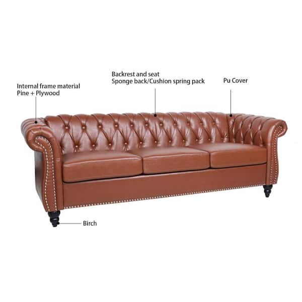 Replacement chesterfield seat discount covers