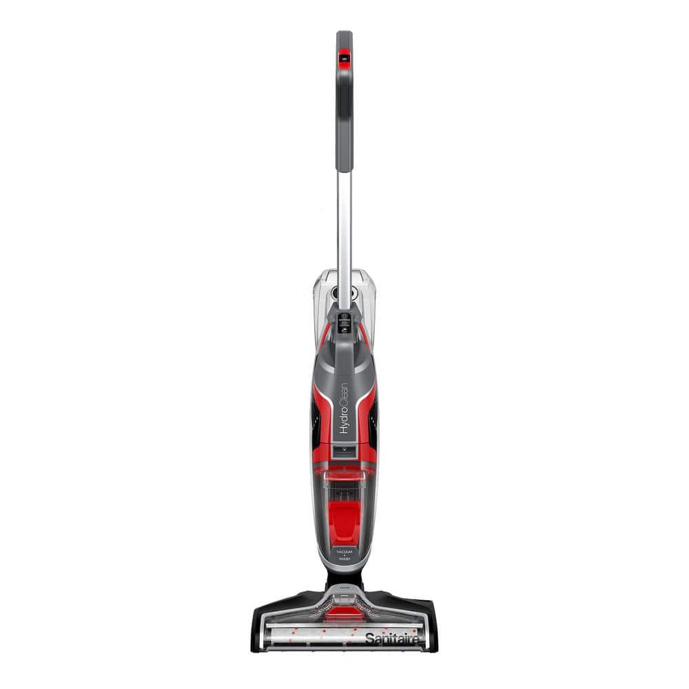 Equator Cordless Self-Cleaning Wet/Dry Vacuum Sweep Mop for Hard Floors and Carpets with Voice Prompt (Black)