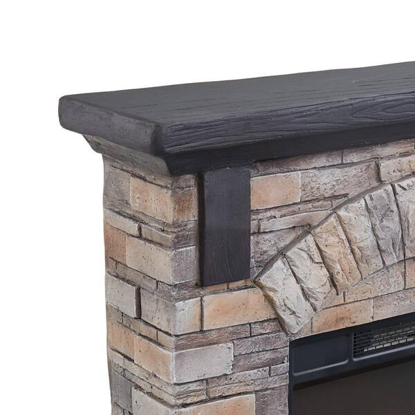 HF-FC-45x34-Beige TOHONFOO Fireplace Cover - 45 x 34 in Fireplace