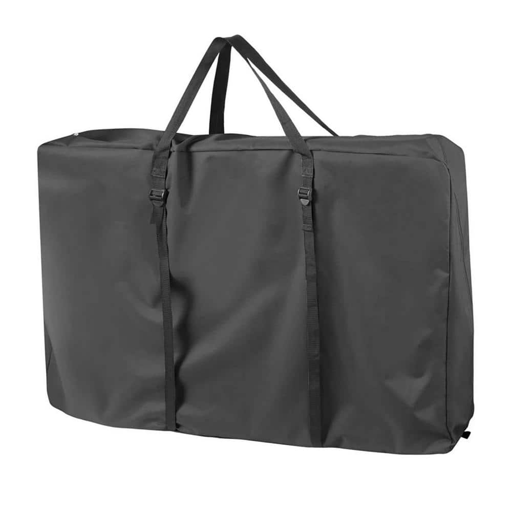 42 in. L x 9 in. W x 28 in. H Chair Storage Bag for Folding Longue Chair Black