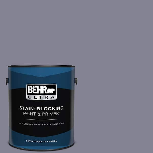 BEHR ULTRA 1 gal. #BNC-19 Formal Affair Satin Enamel Exterior Paint & Primer