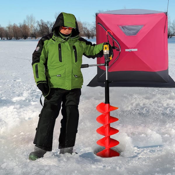 Eskimo Quantum 8-inch Ice Fishing Auger Bit, Includes Blade