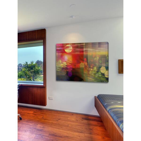 40 in. H x 60 in. W Sunset by Parvez Taj Printed Canvas Wall Art
