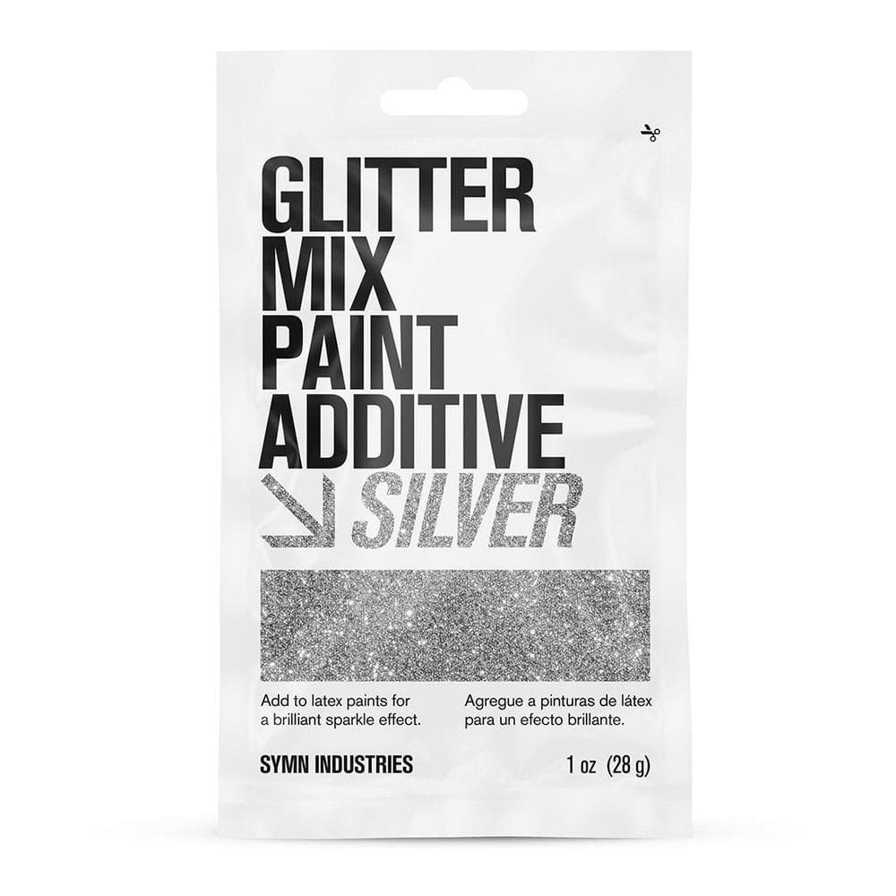 Glitter Silver Paint Additive 300-1S - The Home Depot